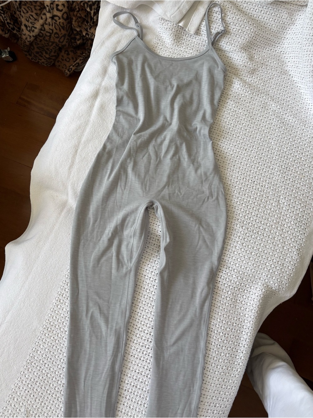 Aritzia golden heather grey one piece jumpsuit size xs